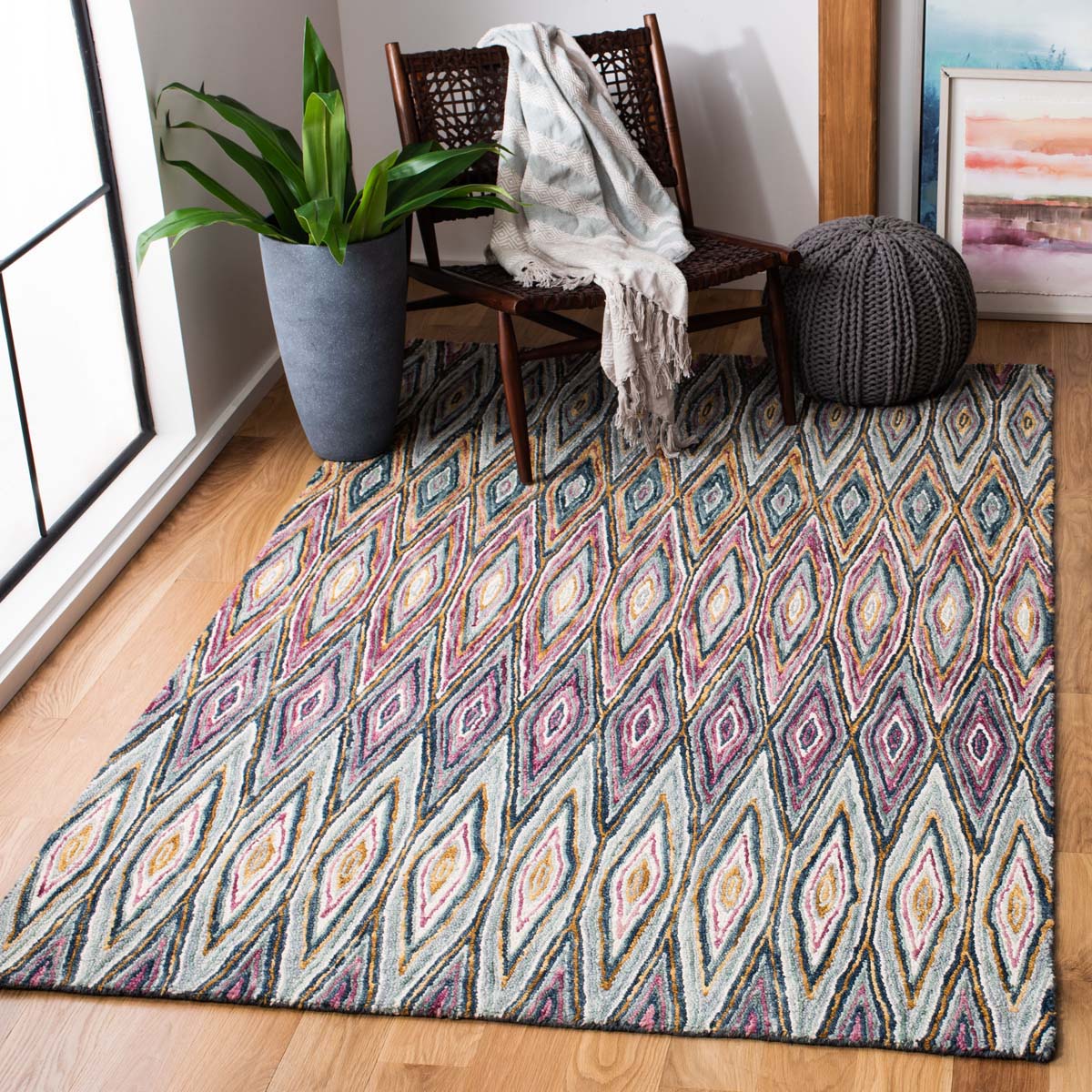 Verstecktes Tal Modern Rugs